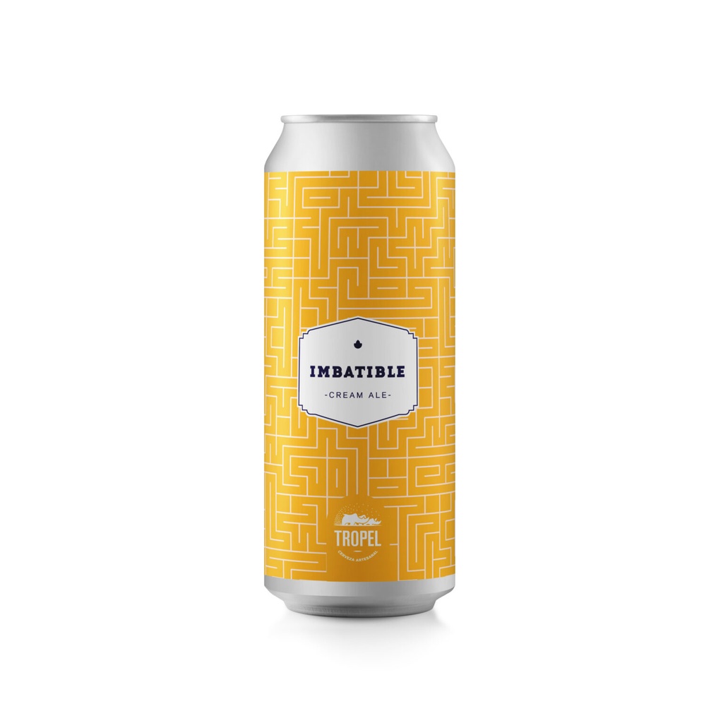 Lata "Imbatible" Cream Ale - Tropel