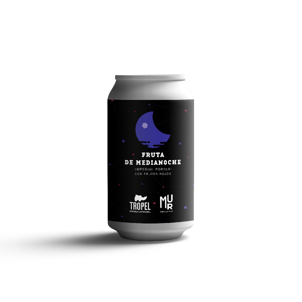 Lata "Fruta de Medianoche" Imp. Porter - Tropel